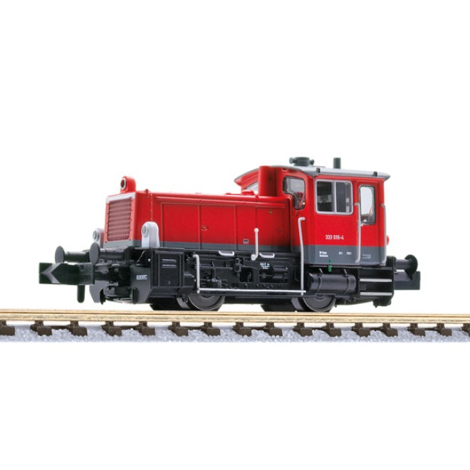 Liliput L162597 - Diesel-Rangierlokomotive, 333 016-4, DB AG, verkehrsrot, DB Cargo, VI