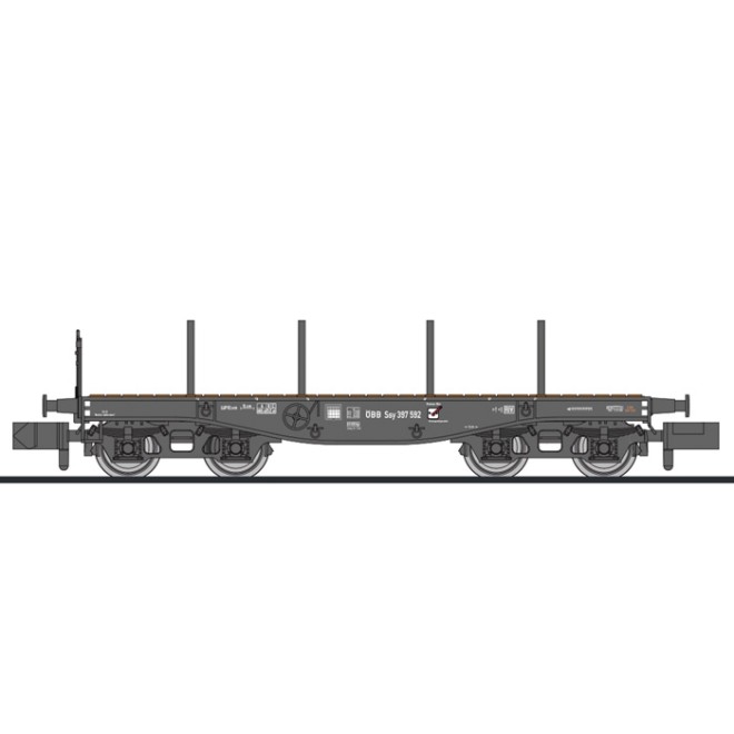 Liliput 265246 - 4-achs. Schwerlastwagen, SSy, ÖBB, Ep.III