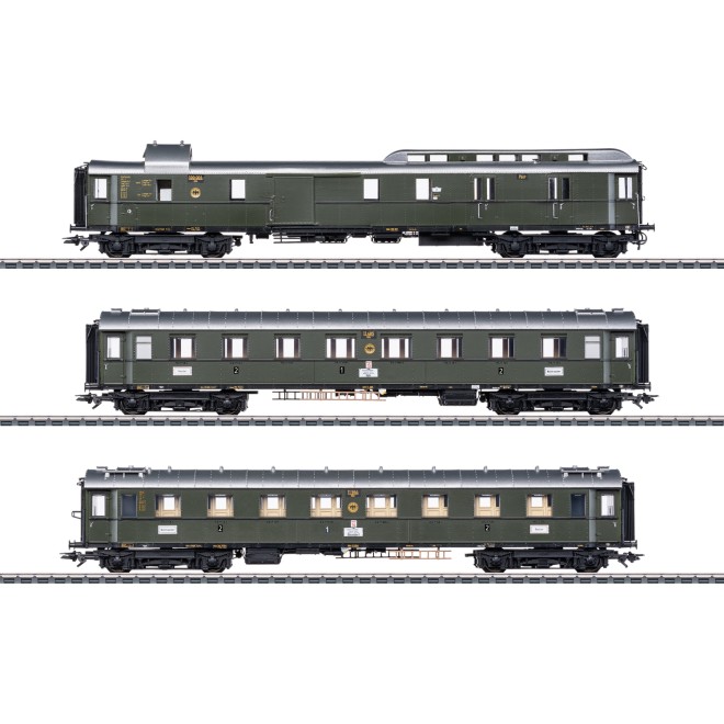 Märklin 42490 - Wagen-Set PwPost4ü-28 DRG