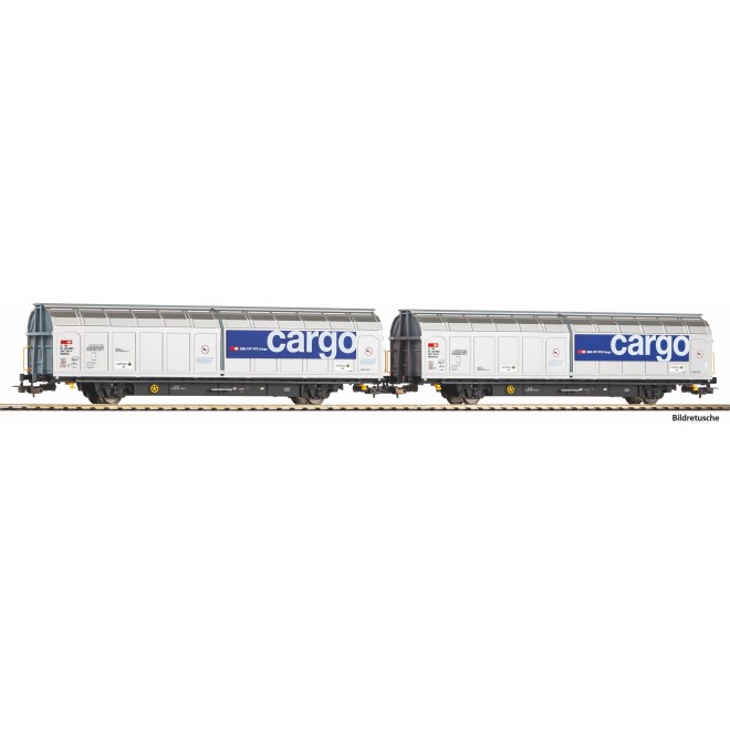 Piko 28309 - 2er Set Schiebewandwg. Hbbillnss CH-SBB C/Railcare VI