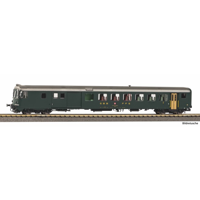 Piko 94362 - N-Steuerwg. Bdt 902-8, grün mit alter Schrift, SBB, Ep. IV