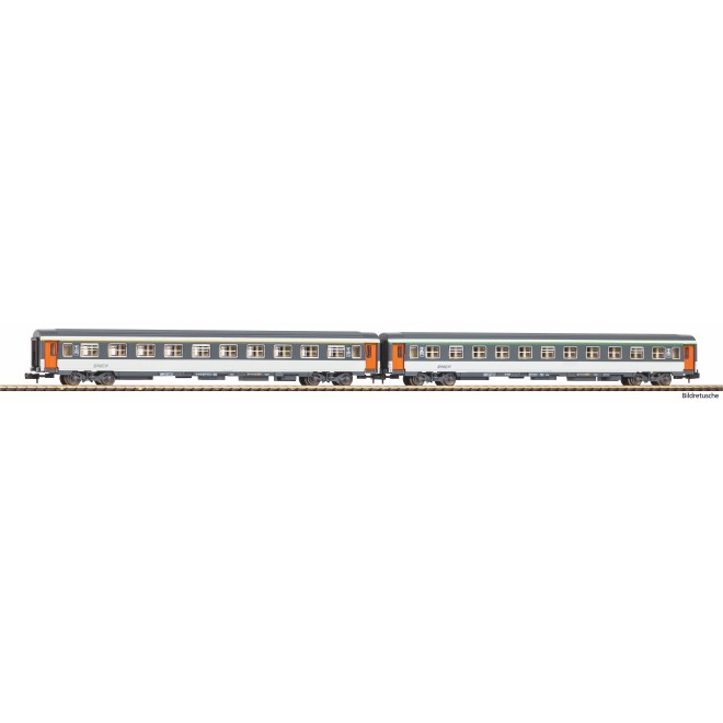 Piko 94505 - N-2er Set Abteilwg. 1.Kl. + 2.Kl. SNCF IV/V