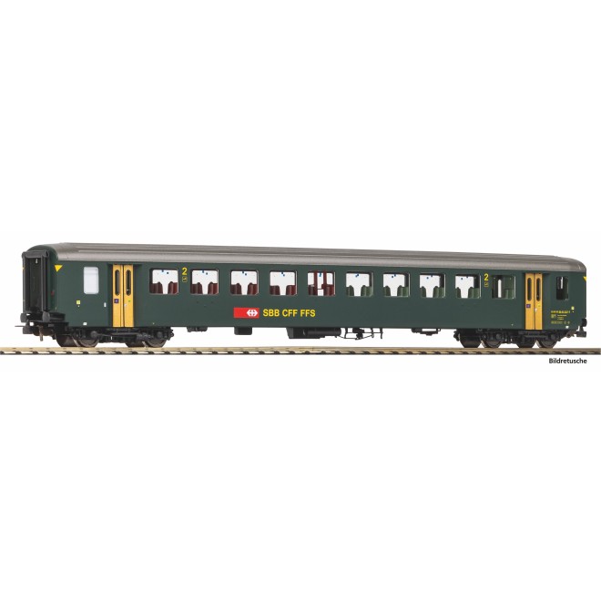 Piko 96778 - Personenwg. EW I 2. Kl. Grün, neue Schrift SBB V