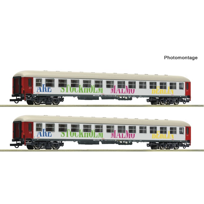 Roco 6200099 - 2er Set Personenwag. Snalltage
