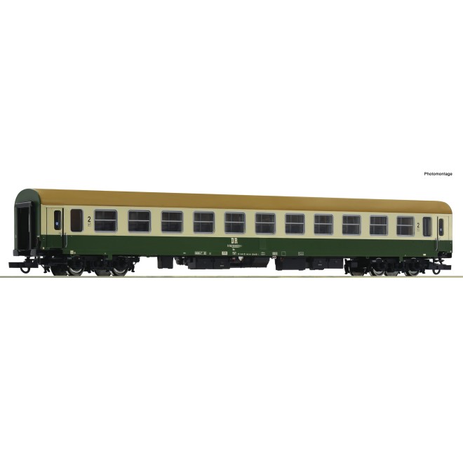 Roco 6200117 - Reisezugwg. 2. Kl. DR creme #2