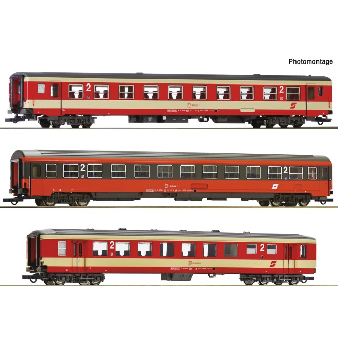 Roco 6200128 - 3er Set Personenwag. OEBB #2