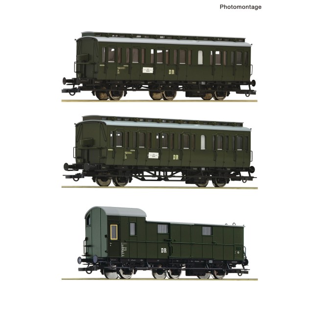 Roco 6200130 - 3er Set Nebenbahnzug DR #1