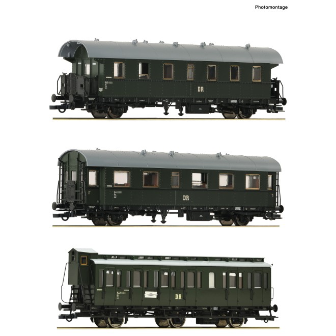 Roco 6200131 - 3er Set Nebenbahnzug DR #2