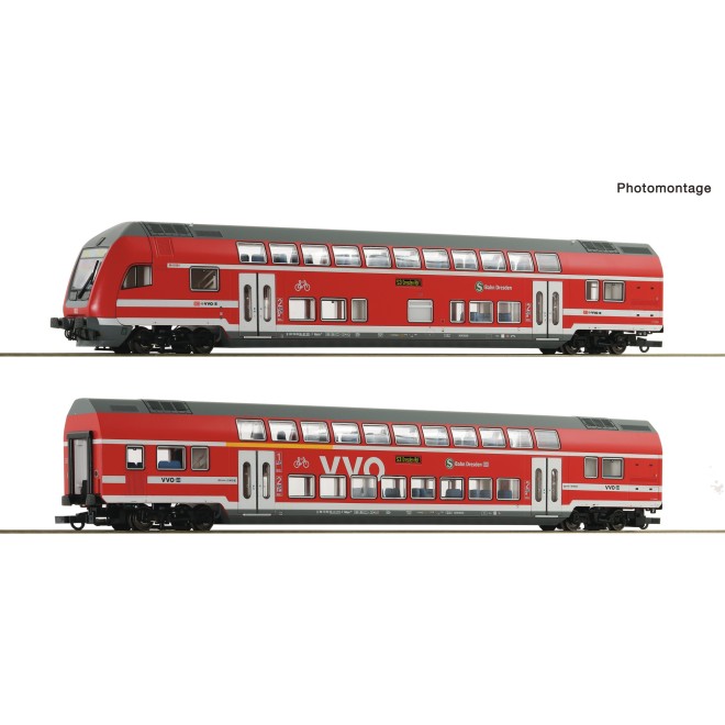 Roco 6220066 - 2er Set Dosto VVO DB-AG AC