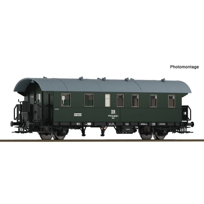 Roco 6280049 - Personenwagen "Donnerbüchse" Bi 2. Kl. DR „Spur TT“