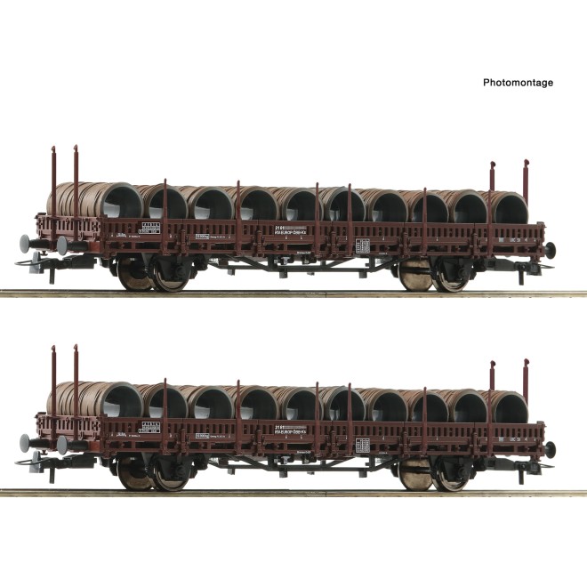 Roco 6600120 - 2er Set Rungenwag. Ks OEBB
