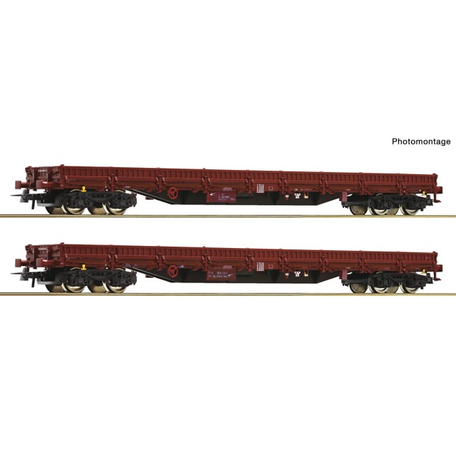 Roco 6600186 - 2er Set Rungenwag. Res ZSSK