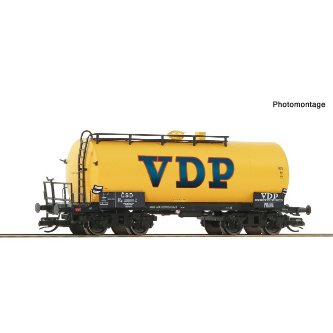 Roco 6680039 – Kesselwagen "VDP" CSD gelb „Spur TT“