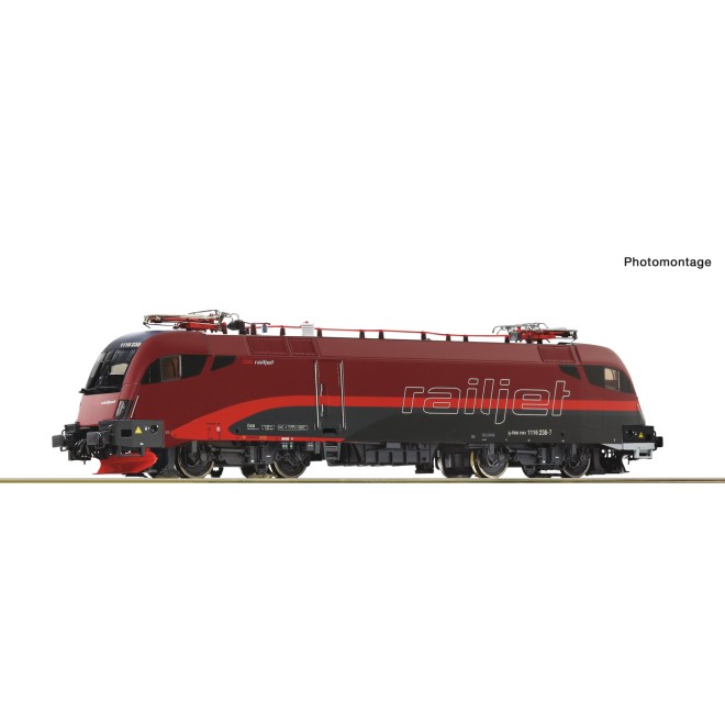 Roco 7510208 - E-Lok Rh 1116 Railjet ÖBB DC-Snd.