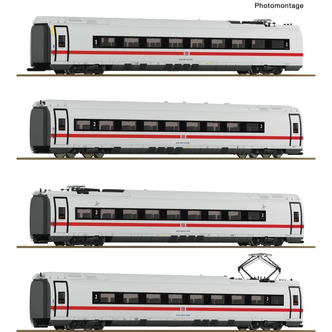 Roco 7710018 - Ergaenzung ICE3neo 4-tlg. DCC