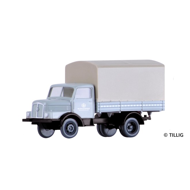 Tillig 19076 - LKW H3A Pritsche/Plane