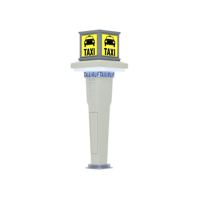 Viessmann 1378 - H0 Taxistand mit LED-Beleucht