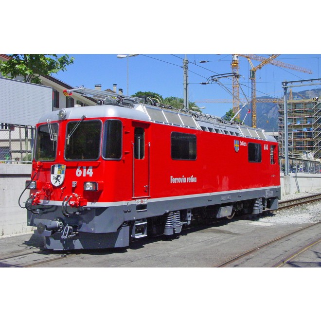 Bemo H0m 1258164 - RhB Ge 4/4 II 614 "Schiers" neurot