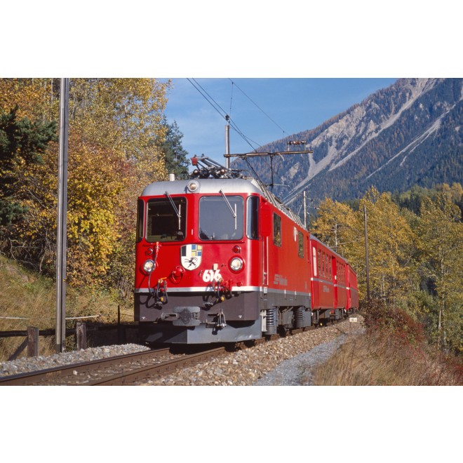 Bemo 0m 9358126 - RhB Ge 4/4 II 616 Universallok "Filisur" Sound