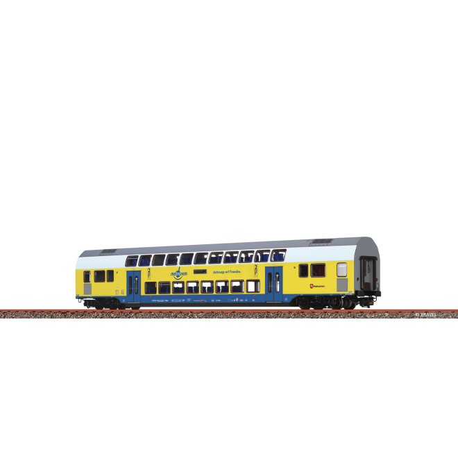 Brawa 44597 - H0 Doppelstock-Mittelwagen 2. Kl. Metronom (RE 3 Hamburg Hbf)