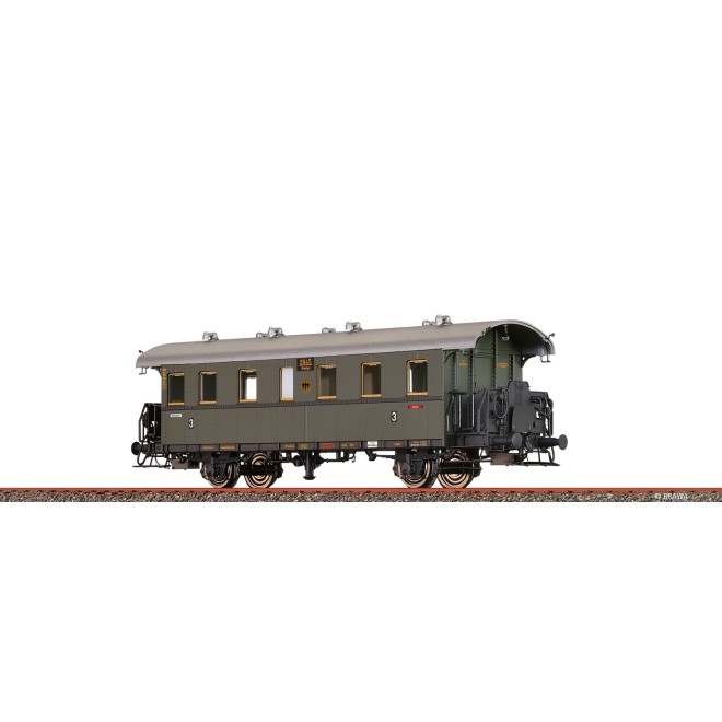 Brawa 45825 - H0 Einheits-Nebenbahnwagen Cidel-24 DRG