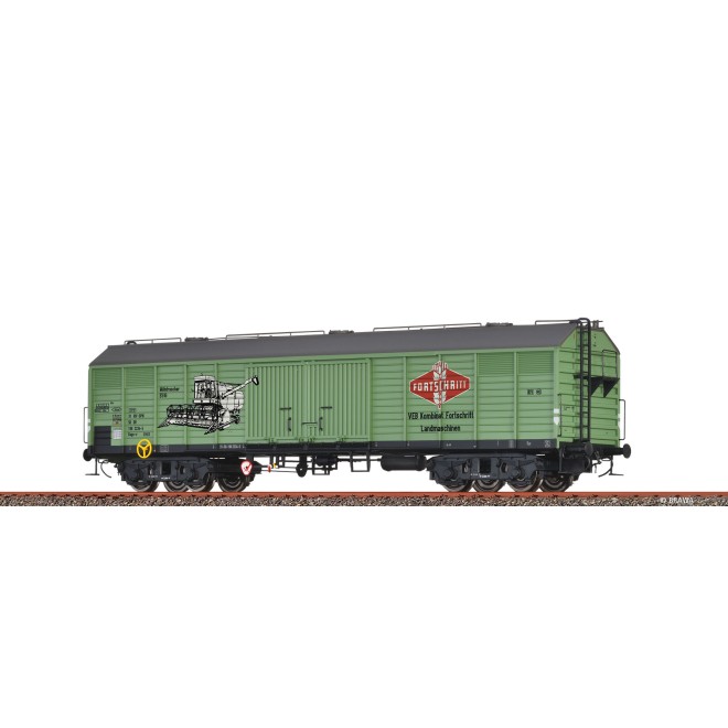 Brawa 50416 - H0 Gedeckter Güterwagen Gags-v "Fortschritt" DR