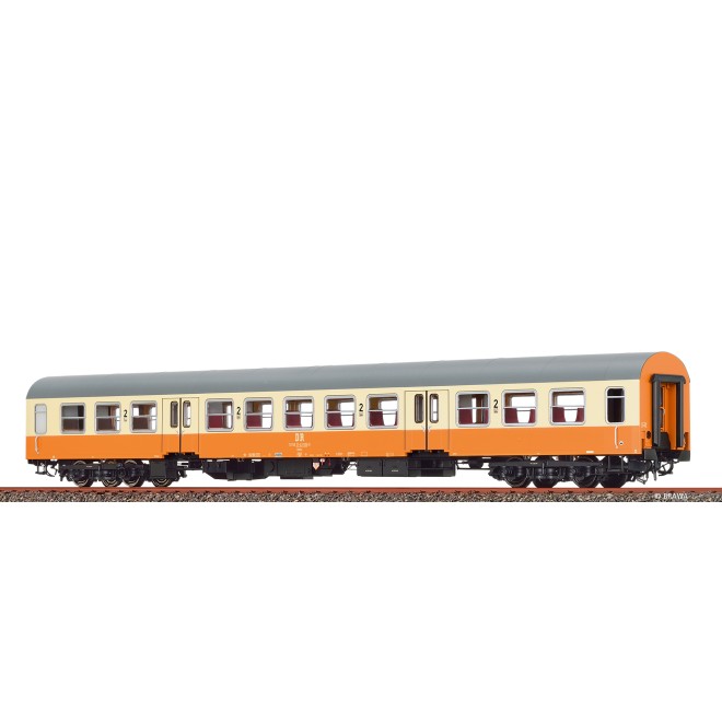 Brawa 51143 - H0 Reisezugwagen 2. Klasse Bmhe „Städteexpress“ DR