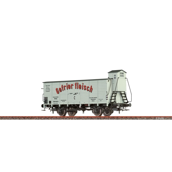 Brawa 51213 - H0 Bierwagen "Gefrierfleisch Hamburg Altona" DRG