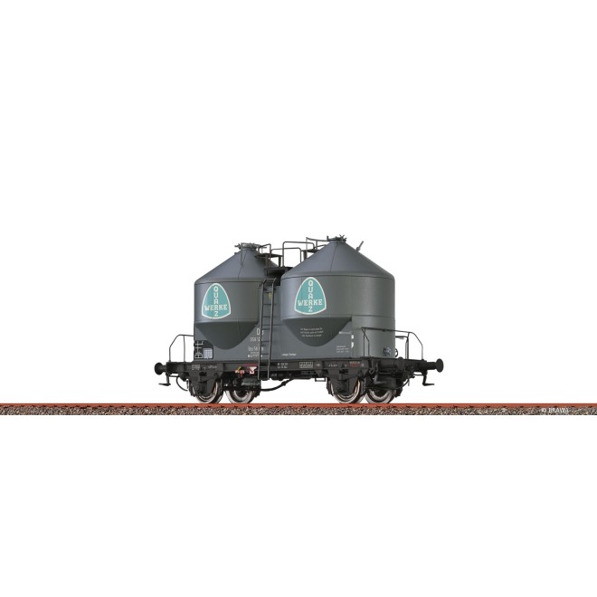 Brawa 51328 - H0 Staubbehälterwagen Ucs56 Kds