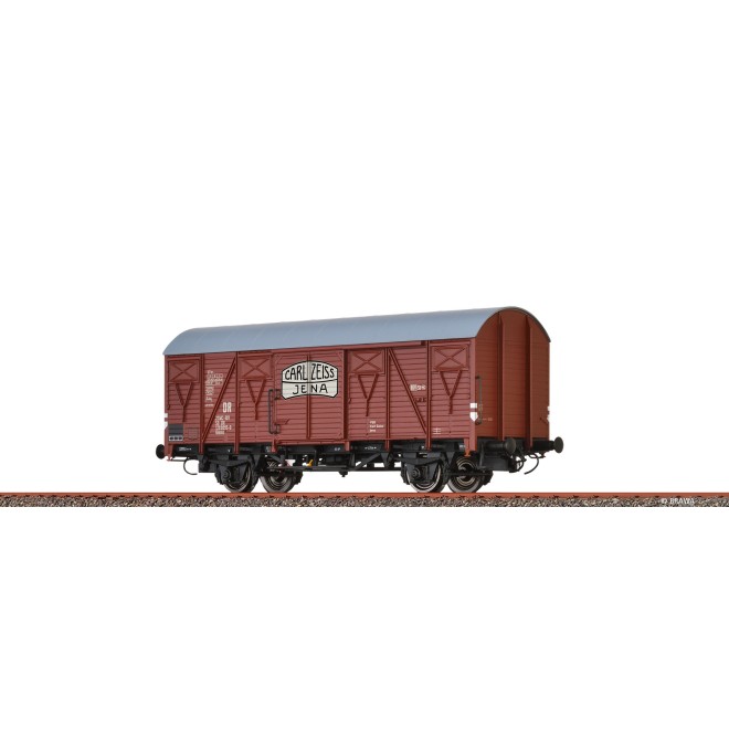 Brawa 51367 - H0 Gedeckter Güterwagen Gmms "Carl Zeiss Jena" DR