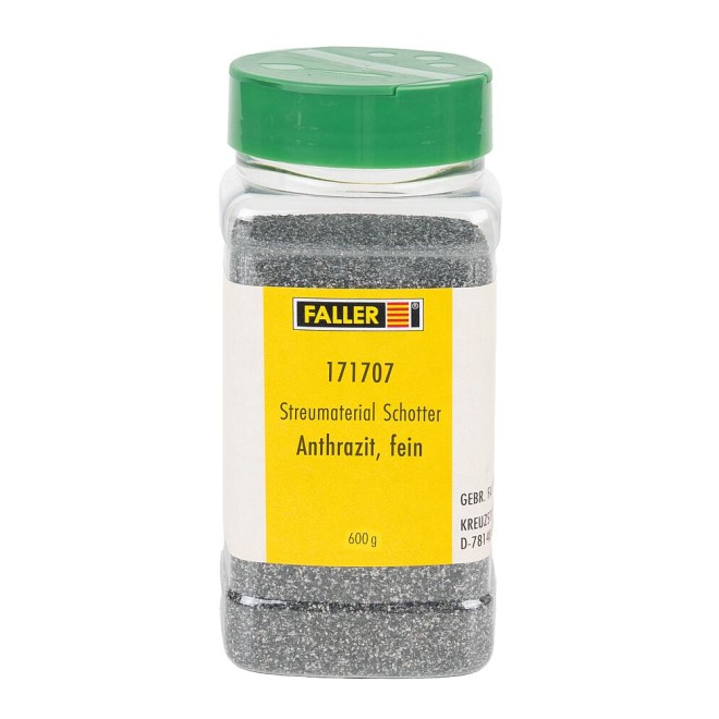 Streumaterial Schotter, anthr, Spur H0, TT, N, Z