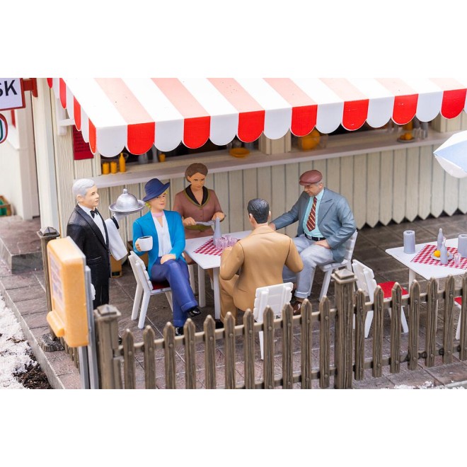 Pola 331531 - Sitzende Restaurantgäste