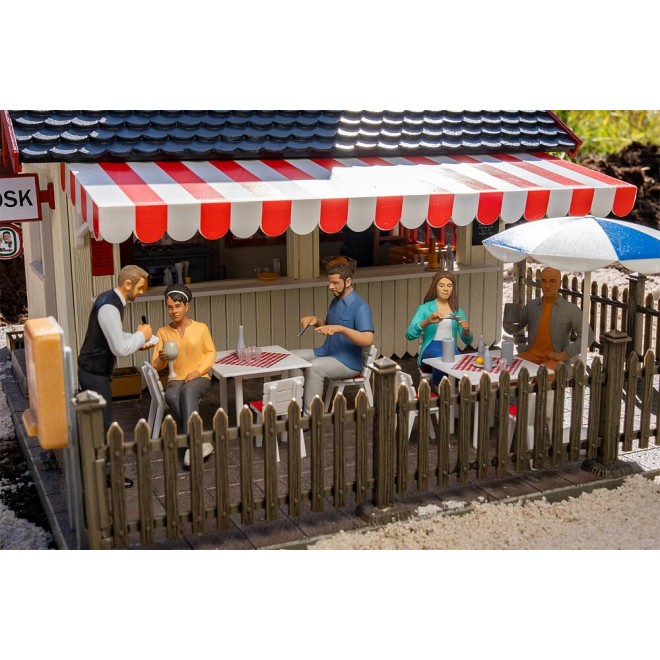 Pola 331532 - Sitzende Restaurantgäste, mod