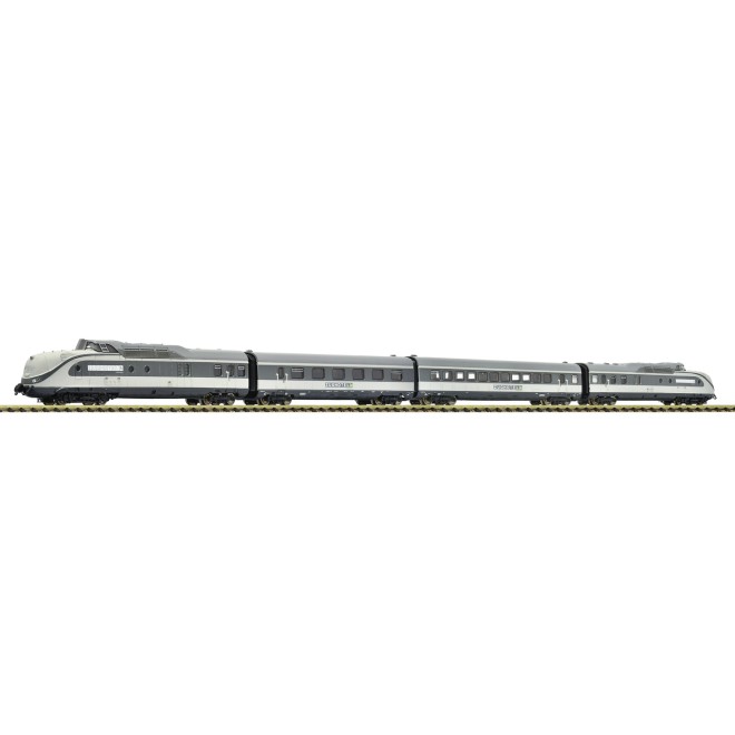 Fleischmann 7770009 - 4er Set Dieseltriebzug VT11.5 Railadventure DC-Snd.