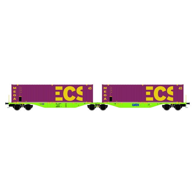 MEHANO 30047 - Containerwagen Sggmrss'90 GATX, Ep.VI