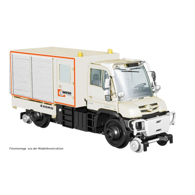 Hobbytrain H43202 - Zweiwege Unimog U423 Sersa, Ep.VI, DC/DCC