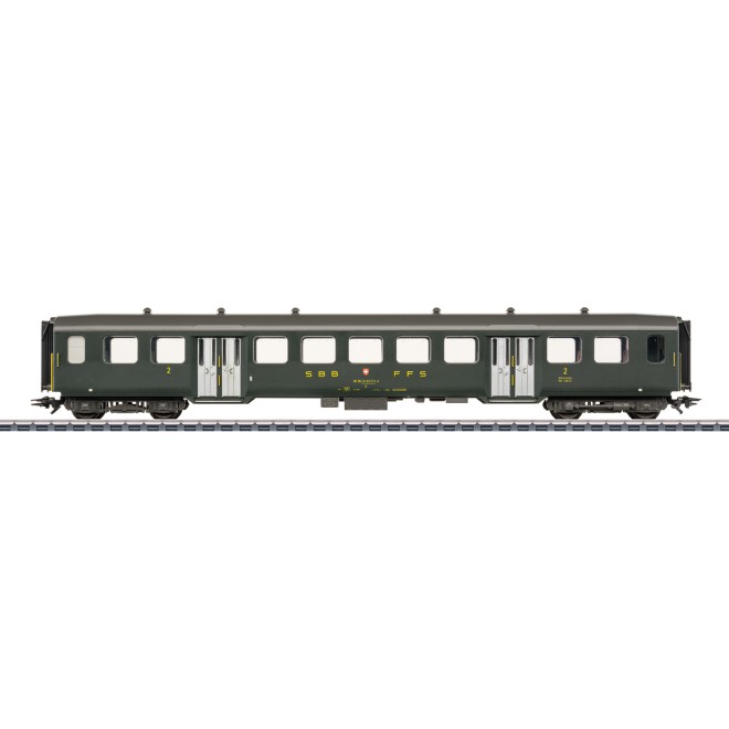 Märklin 43373 - Leichtstahlw. 2.Kl. SBB