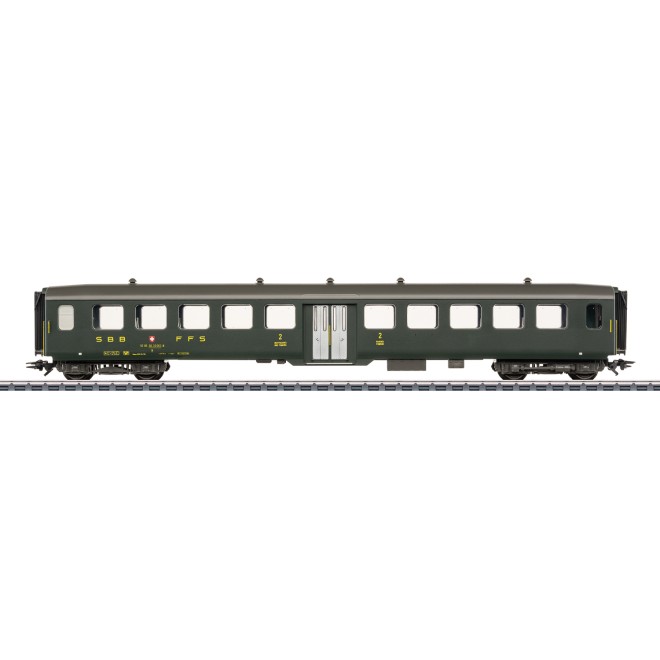 Märklin 43383 - Leichtstahlw. 2.Kl. SBB