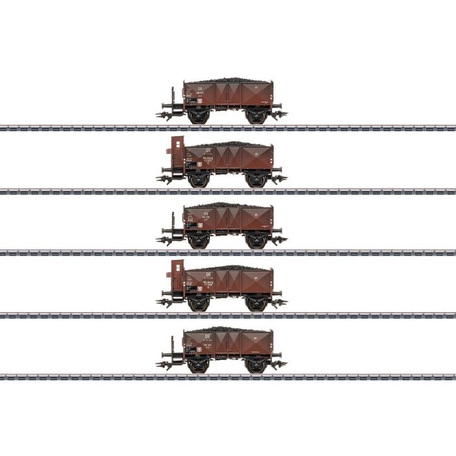 Märklin 46047 - Kohlewagen-Set, DB, Ep.III
