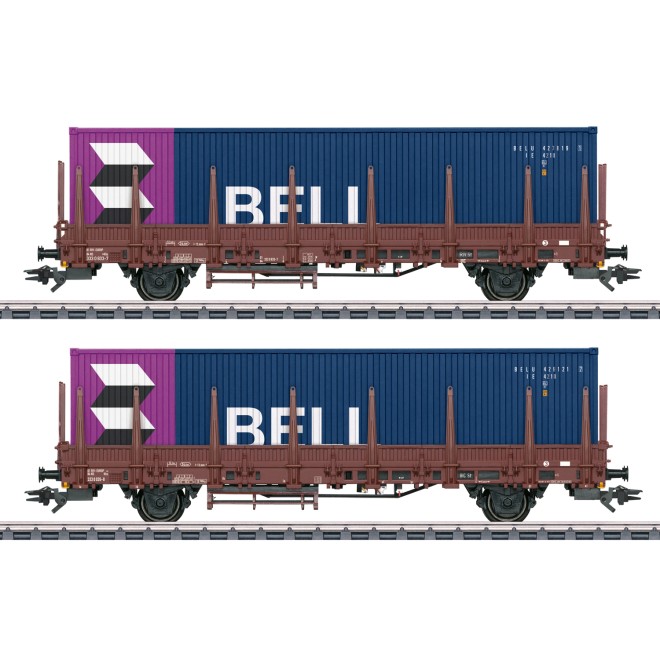 Märklin 46939 - Rungenwagen-Set Kbs