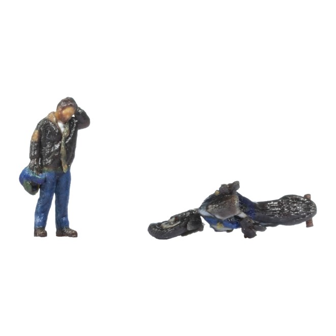 Noch 10909 - Motorradunfall