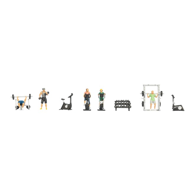 Noch 16292 - Figuren-Themenwelt „Fitness-Studio"