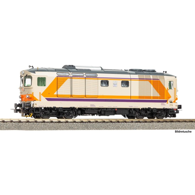 Diesellok/Sound D.445.1086 3. Serie Navetta FS V + PluX22, Spur H0