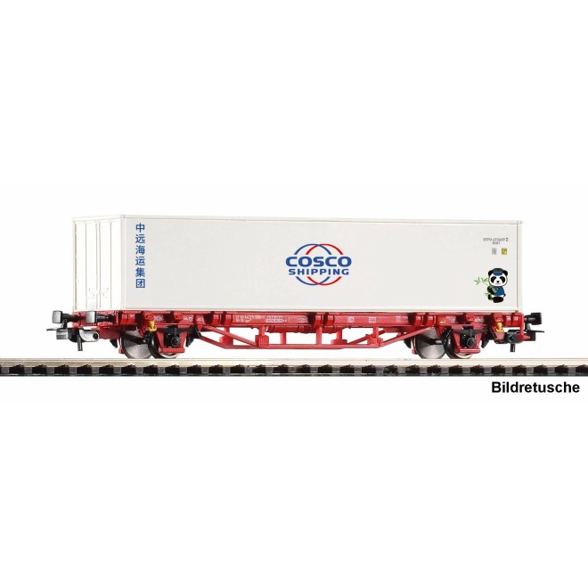 Piko 27749 - Containertragwg. Lgs DB AG Cosco Container 40`` mit Panda VI