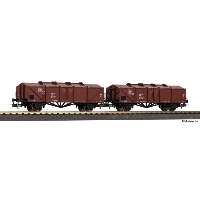 Piko 28331 - 2er Set Klappdeckel Kmm DR IV, ohne Bühne