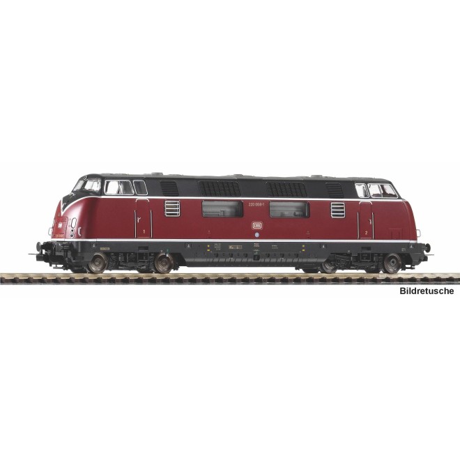 Piko 59726 - Diesellok BR 220 rot DB IV + DSS PluX22