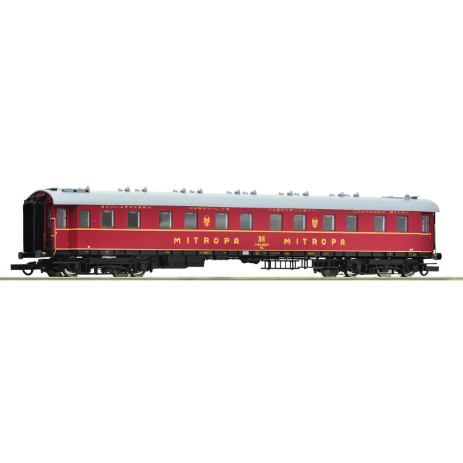 Roco 6200204 - Personenwagen Bauart 28 WLAg DR gelbe Zierlinien