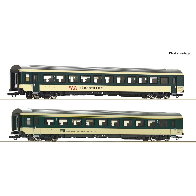 Roco 6200213 - 2er Set Personenwagen "Voralpen Express" SOB #2
