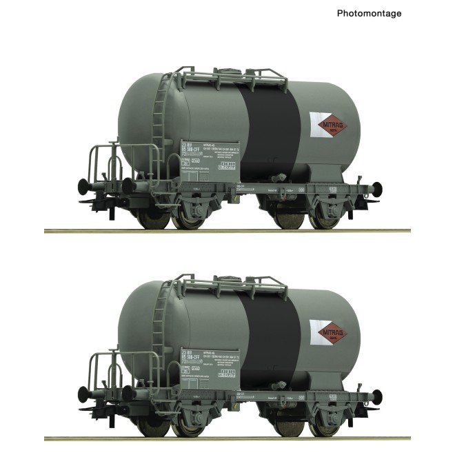 Roco 6600196 - 2er Set Kesselwagen Mitrag