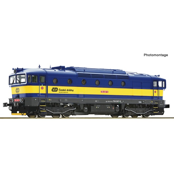 Roco 7300089 - Diesellok 754 047 CD DC
